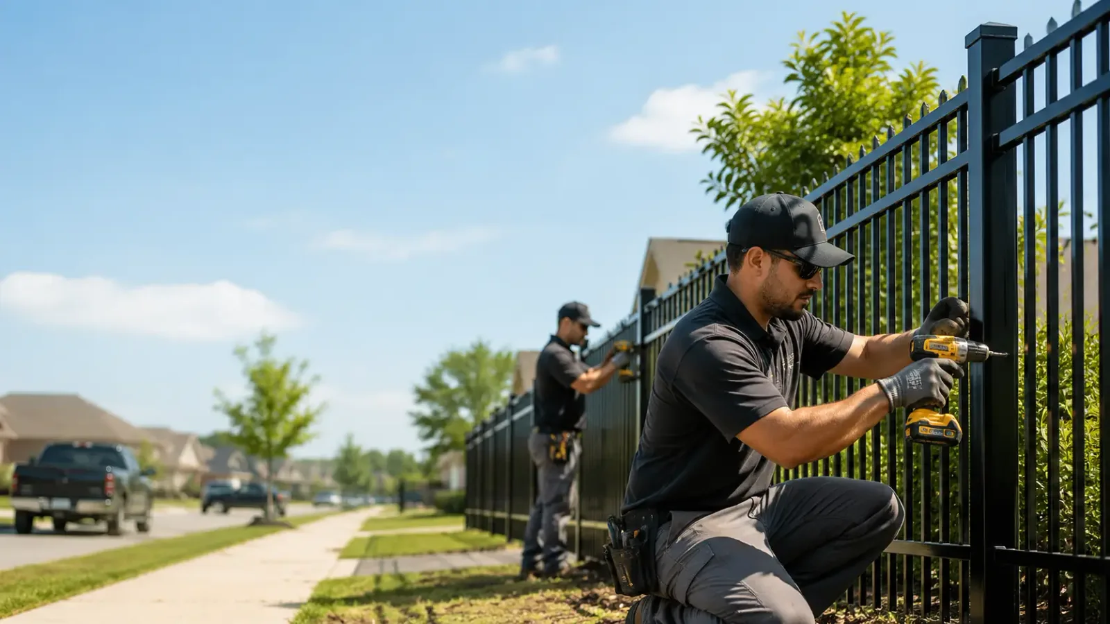 Metal Fence Installation in Painter, VA